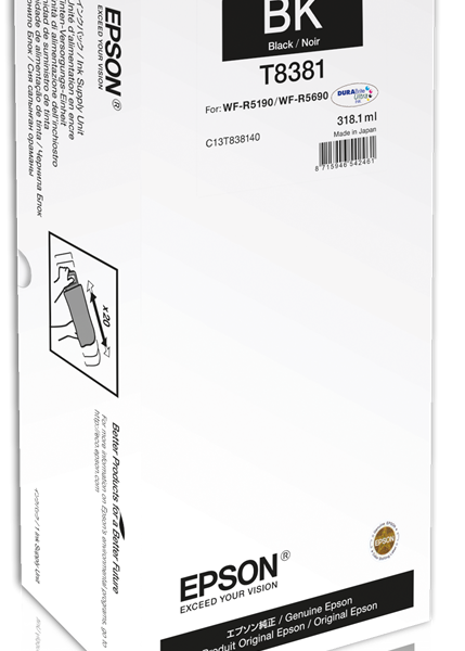 Epson XL Ink Supply Unit | WorkForce Pro WF-R5xxx series | Black