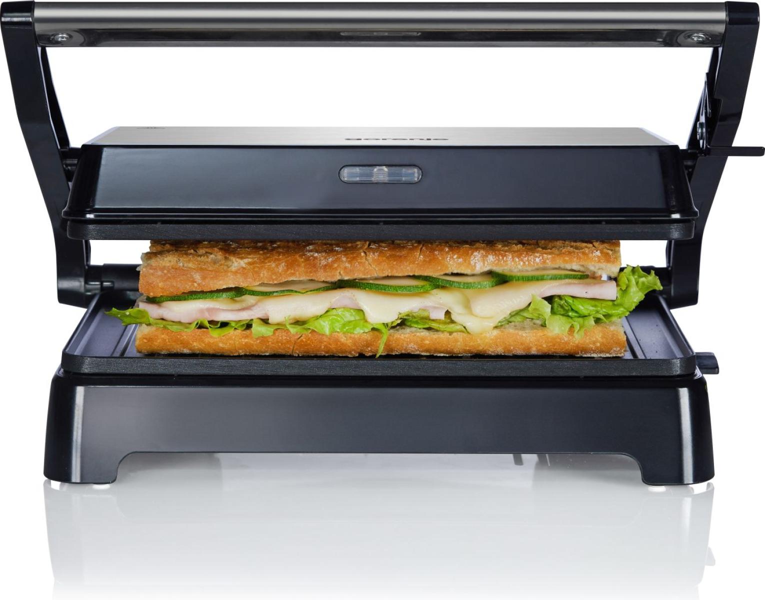 Gorenje | Mini Grill | SM701SB | Table | 700 W | Stainless steel/Black - Image 4