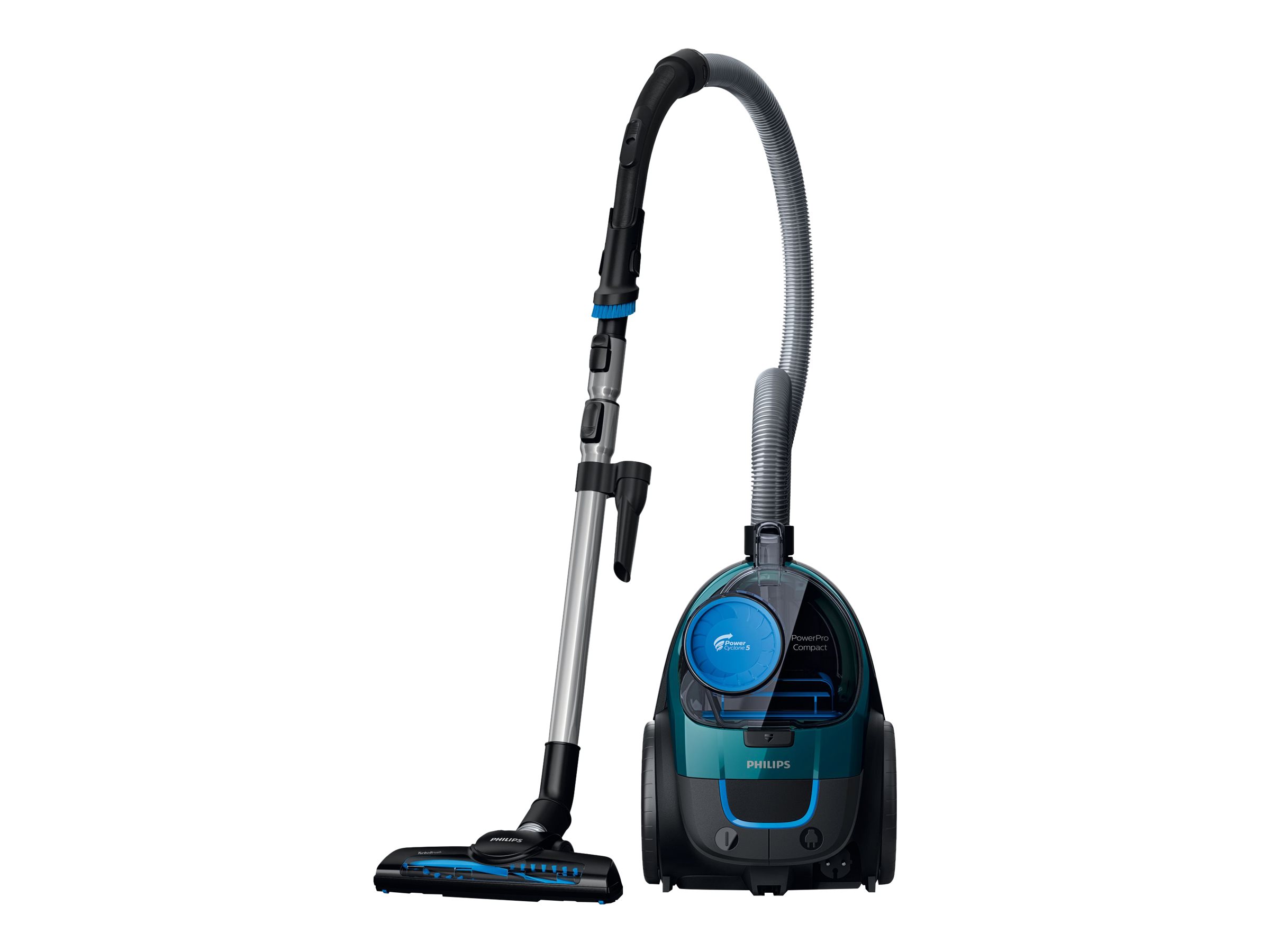 Philips | Vacuum cleaner | FC9334/09 PowerPro Compact | Bagless | Power 900 W | Dust capacity 1.5 L | Opal Green - Image 3
