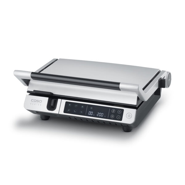 Caso Double Contact Grill with Thermocontrol | SteakMaster Pro | Contact grill | 2000 W | Stainless Steel/Black