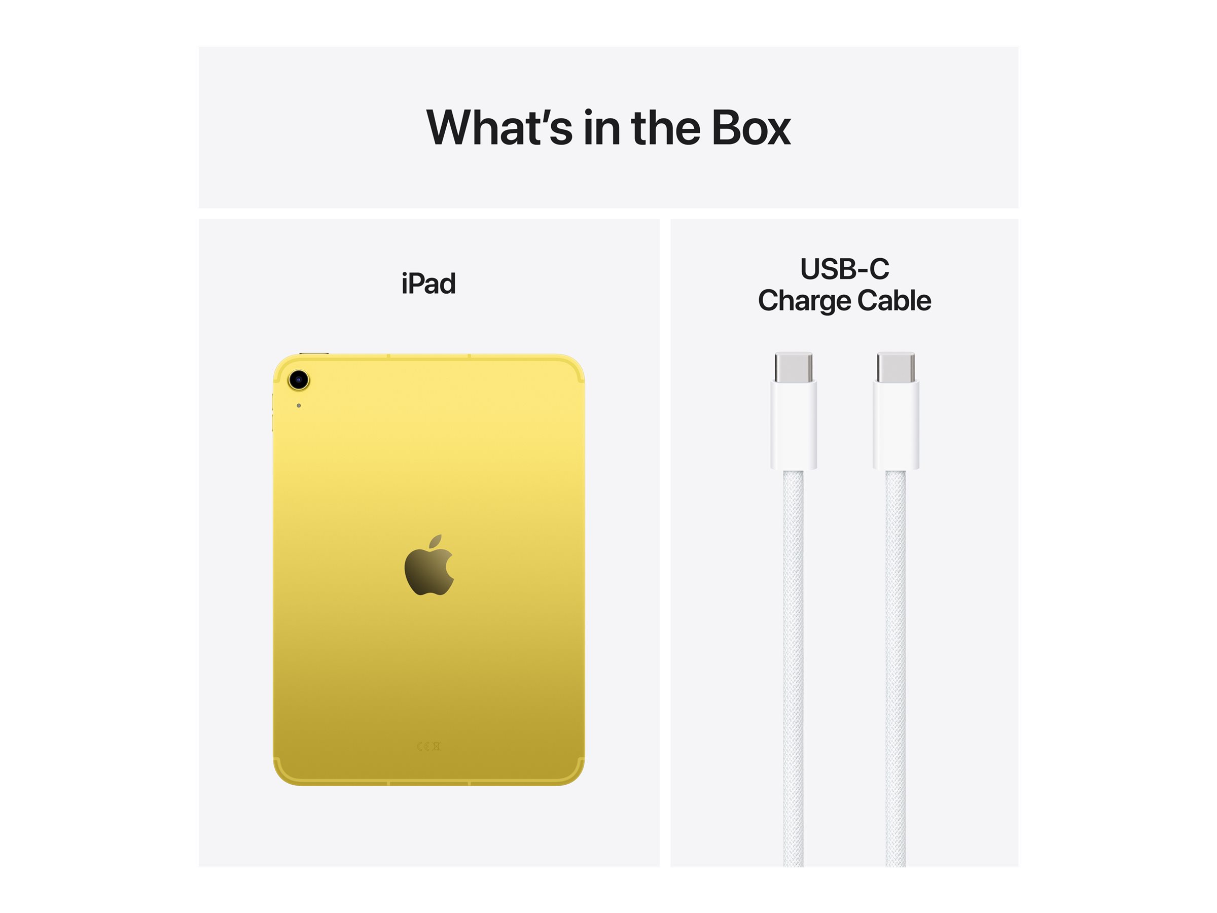 Apple | iPad Air Wi-Fi + Cellular | 11 " | Yellow | IPS, Liquid Retina | 2360 x 1640 pixels | Apple A16 | 256 GB | 3G | 4G | 5G | Wi-Fi | Front camera | 12 MP | Rear camera | 12 MP | Bluetooth | 5.3 | iPadOS | USB-C charging cable - Image 4