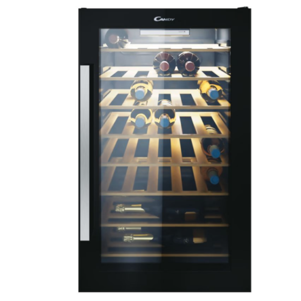 Candy | Wine Cooler | CWC 154 EEL/NF | Energy efficiency class G | Free standing | Bottles capacity 41 | Black