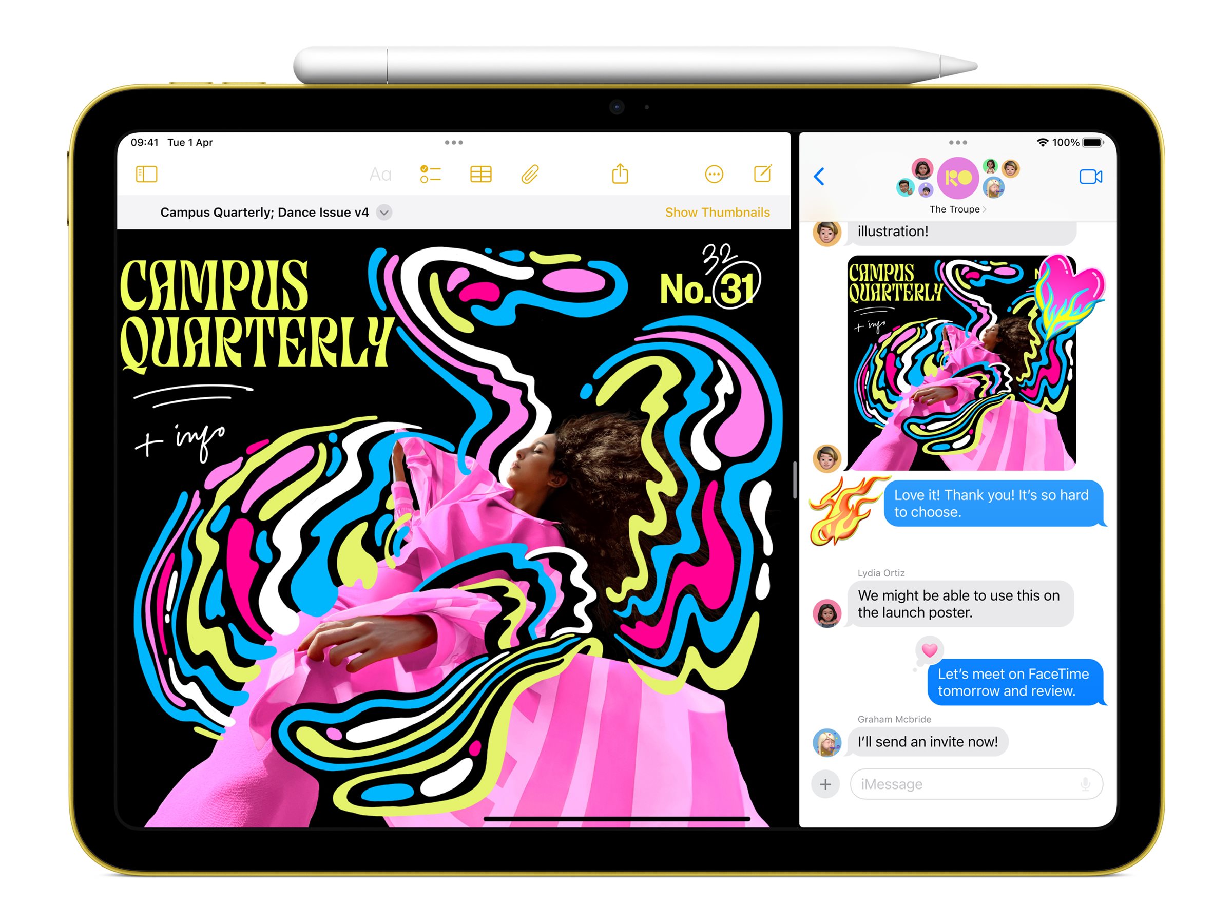 Apple | iPad Air Wi-Fi + Cellular | 11 " | Silver | IPS, Liquid Retina | 2360 x 1640 pixels | Apple A16 | 512 GB | 3G | 4G | 5G | Wi-Fi | Front camera | 12 MP | Rear camera | 12 MP | Bluetooth | 5.3 | iPadOS | USB-C charging cable - Image 7