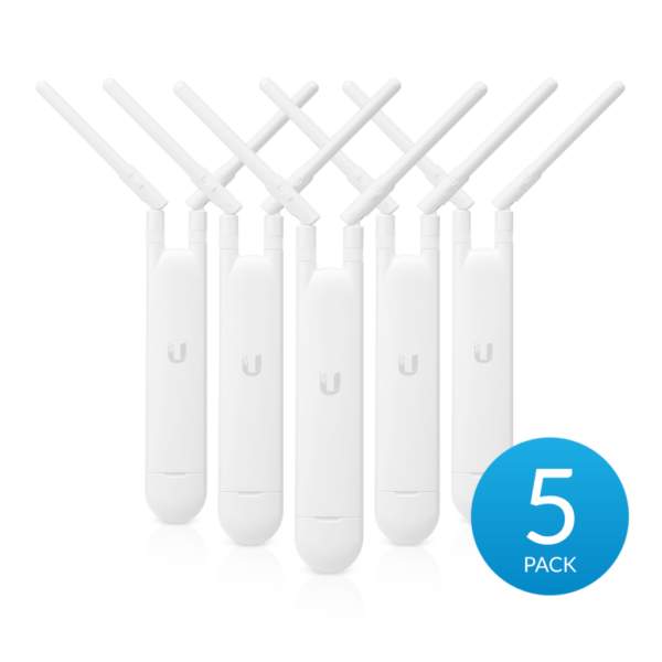 UniFi | UAP-AC-M-5Pack Mesh Access Point | 802.11ac | 867 Mbit/s | 10/100/1000 Mbit/s | Ethernet LAN (RJ-45) ports 1 | MU-MiMO Yes | 12 month(s)