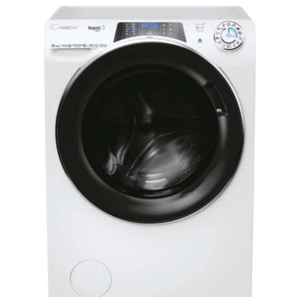 Candy | Washing Machine with Dryer | RPW41066BWMBC-S | Energy efficiency class D | Front loading | Washing capacity 10 kg | 1400 RPM | Depth 58 cm | Width 60 cm | TFT | Drying system | Drying capacity 6 kg | Steam function | White