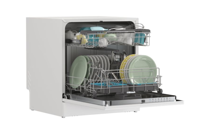 Dishwasher | CP 8F9FFW | Free-standing | Width 55 cm | Number of place settings 8 | Number of programs 8 | Energy efficiency class F | Display | White - Image 5