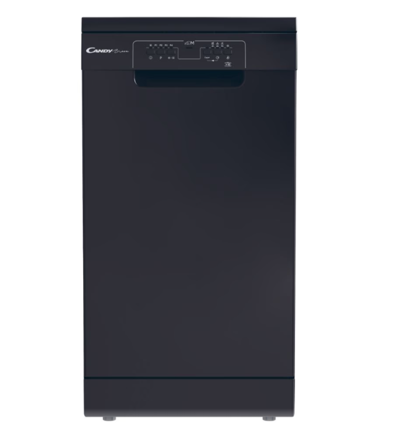 Candy Dishwasher | CDPH 2L1047B | Free standing | Width 45 cm | Number of place settings 10 | Number of programs 5 | Energy efficiency class E | Inox