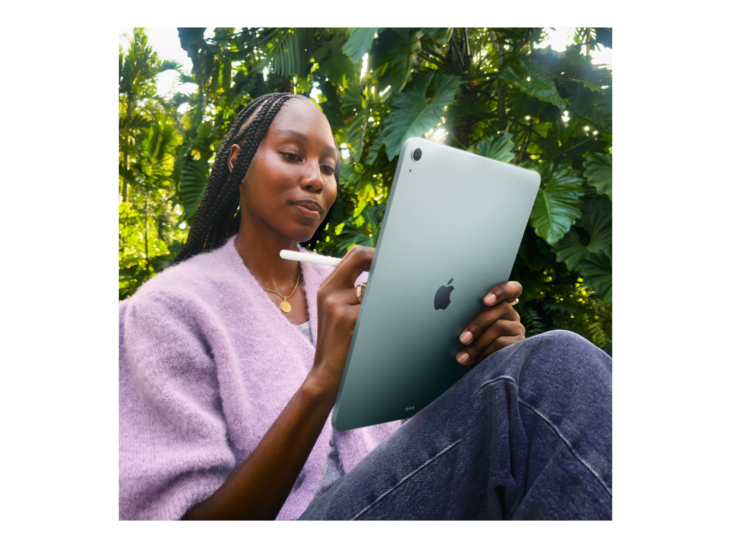Apple | iPad Air | 13 " | Blue | IPS | 2732 x 2048 pixels | Apple M3 | 8 GB | 128 GB | Wi-Fi | Front camera | 12 MP | Rear camera | 12 MP | Bluetooth | 5.3 | iPadOS | USB-C charging cable - Image 12