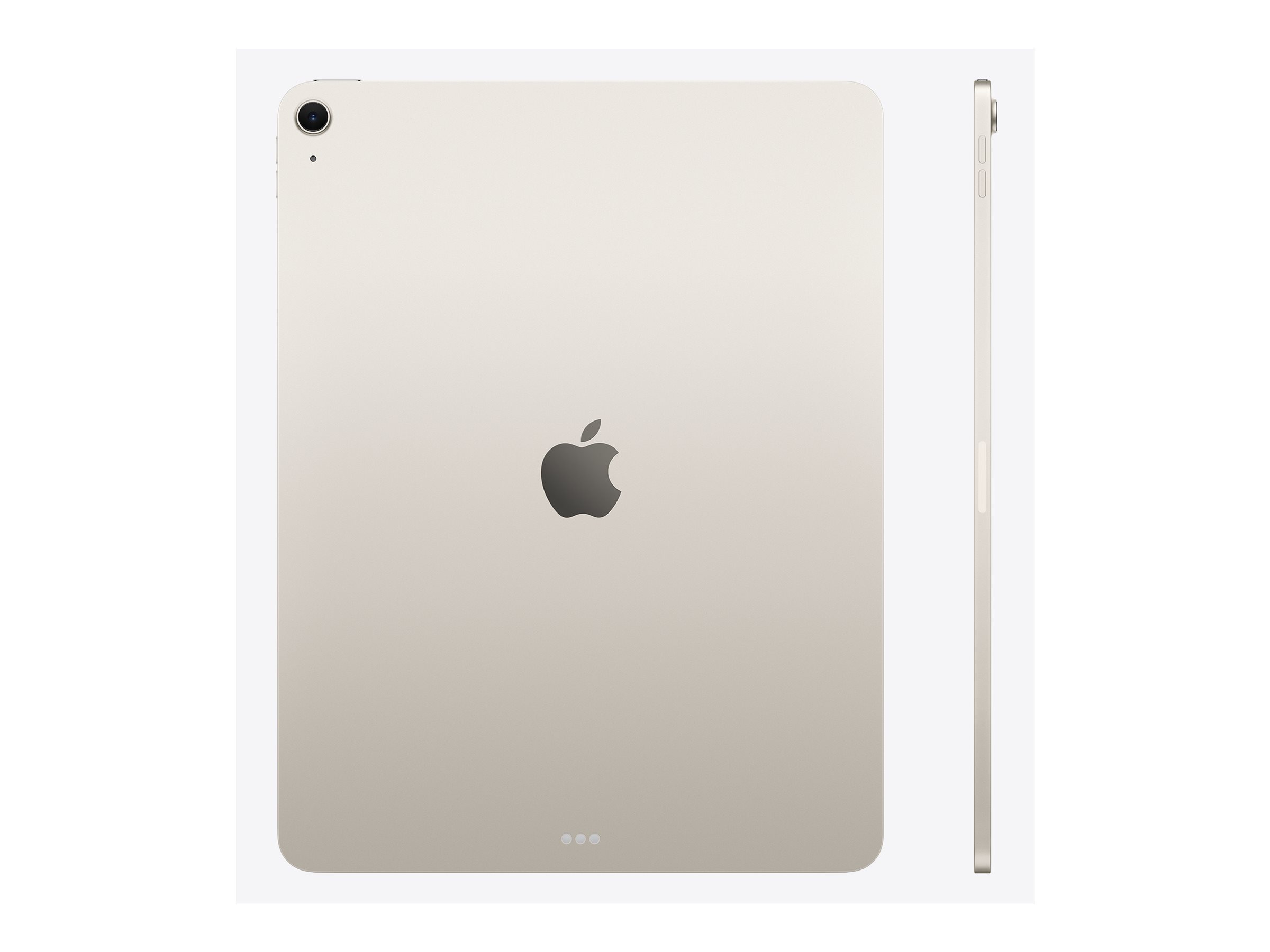 Apple | iPad Air | 13 " | Starlight | IPS | 2732 x 2048 pixels | Apple M3 | 8 GB | 128 GB | Wi-Fi | Front camera | 12 MP | Rear camera | 12 MP | Bluetooth | 5.3 | iPadOS | USB-C charging cable - Image 2