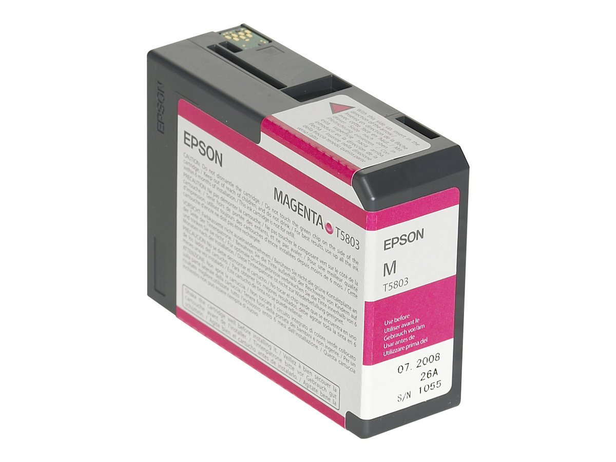 Epson ink cartridge photo magenta for Stylus PRO 3800, 80ml | Epson