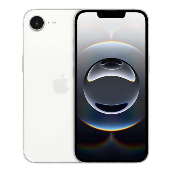 Apple | iPhone 16e | White | 6.1 " | Super Retina XDR | 2532 x 1170 pixels | A18 | Internal RAM 8 GB | 128 GB | Dual SIM | Main camera resolution 48+12 MP | Secondary camera resolution 12 MP | iOS | 18