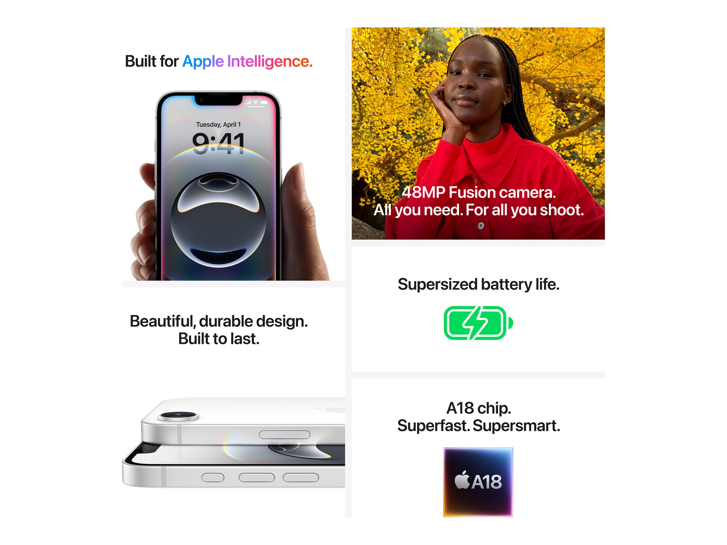 Apple iPhone 16e 256GB White | Apple - Image 9