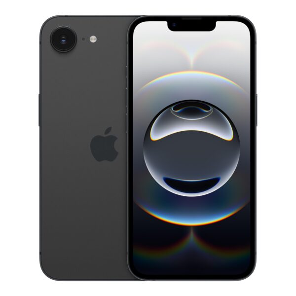 Apple | iPhone 16e | Black | 6.1 " | 2532 x 1170 pixels | OLED | A18 | Internal RAM 8 GB | 512 GB | 5.3 | Dual SIM | Nano SIM | 5G | Main camera resolution 48 MP | iOS 26 | Secondary camera resolution 12 MP