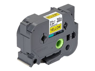 Brother | TZe-651 Laminated Tape | Black On Yellow | TZe | 8 m | 2.4 cm - Image 15