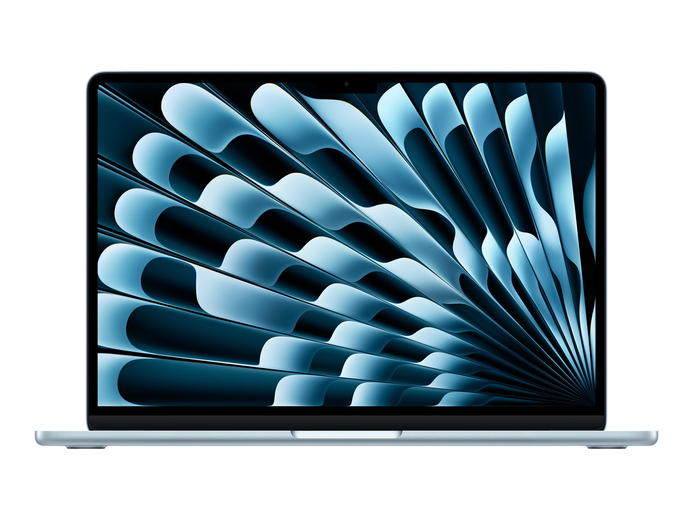 Apple MacBook | Air | Sky Blue | 13 " | IPS | 2560 x 1664 pixels | Apple M4 | 16 GB | Solid-state drive capacity 256 GB | Apple M4 chip 10-core CPU/8-core GPU | macOS | 802.11ax | Bluetooth version 5.0 | Keyboard language English | Keyboard backlit | Warranty 12 month(s) - Image 2