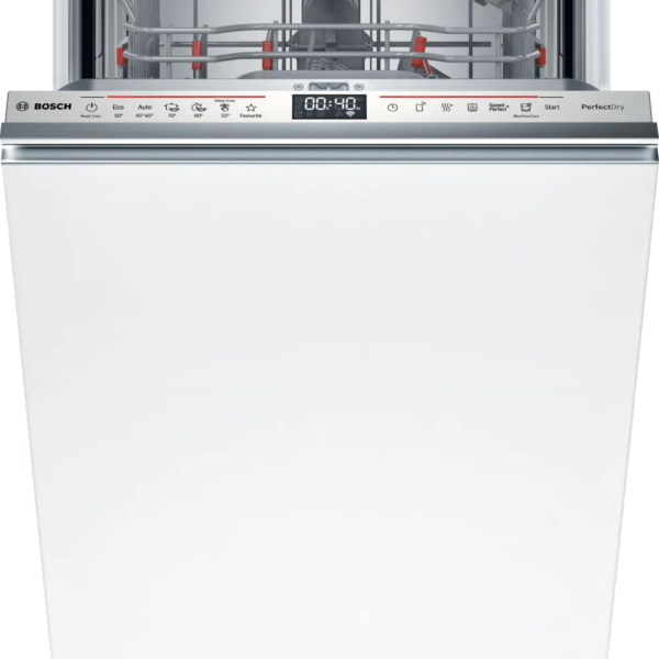 Dishwasher | SPV6ZMX17E | Built-in | Width 45 cm | Number of place settings 10 | Number of programs 6 | Energy efficiency class C | Display | White