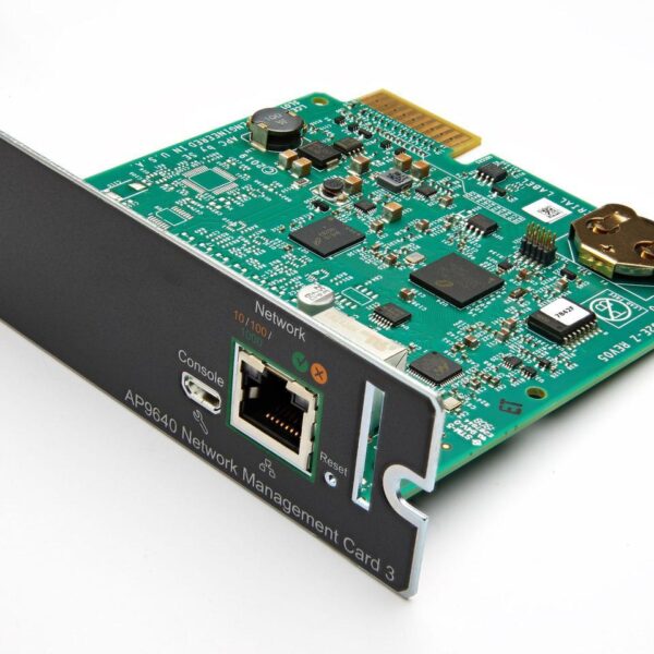 Schneider Electric Device monitoring and control, network management cards, NMC3, secure remote UPS monitoring and control | AP9640