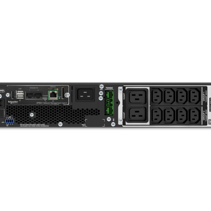 APC Smart-UPS SRT 2200VA RM 230V Network Card | Schneider Electric ...