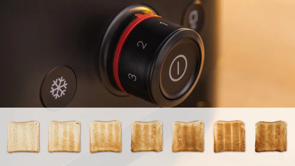 Bosch Compact Toaster | TAT3M123 MyMoment | Power 950 W | Number of slots 2 | Housing material Plastic | Black - Image 6