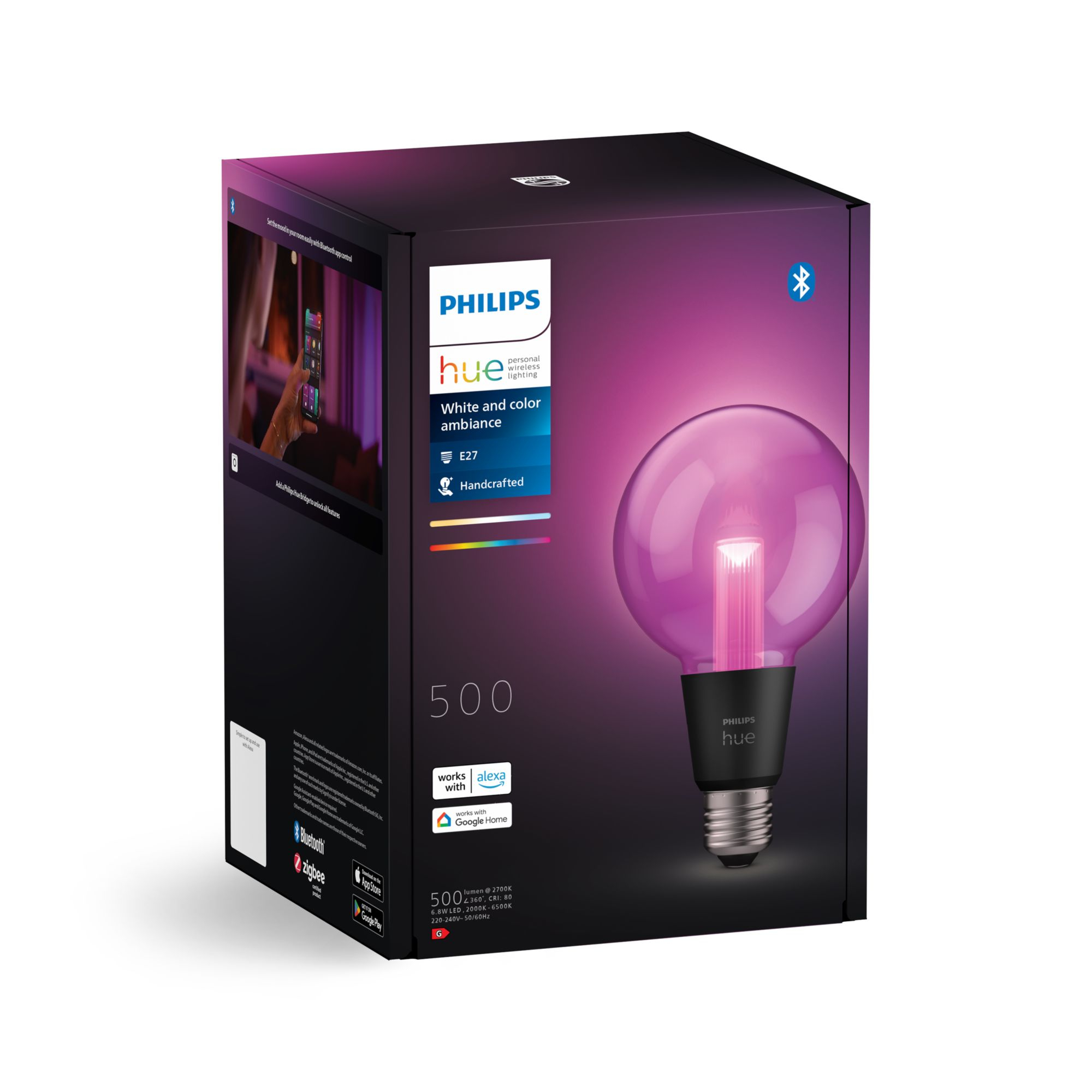 Philips Hue WCA Lightguide G95 | E27 | 6.8 W | White and colour light - Image 5