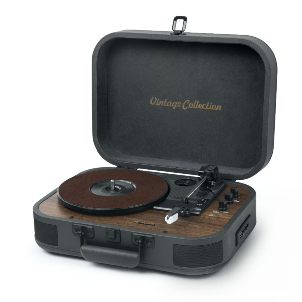 Muse Turntable Stereo System with Bluetooth Out | MT-207 DGB | 2x5 W | Bluetooth | Black/Brown