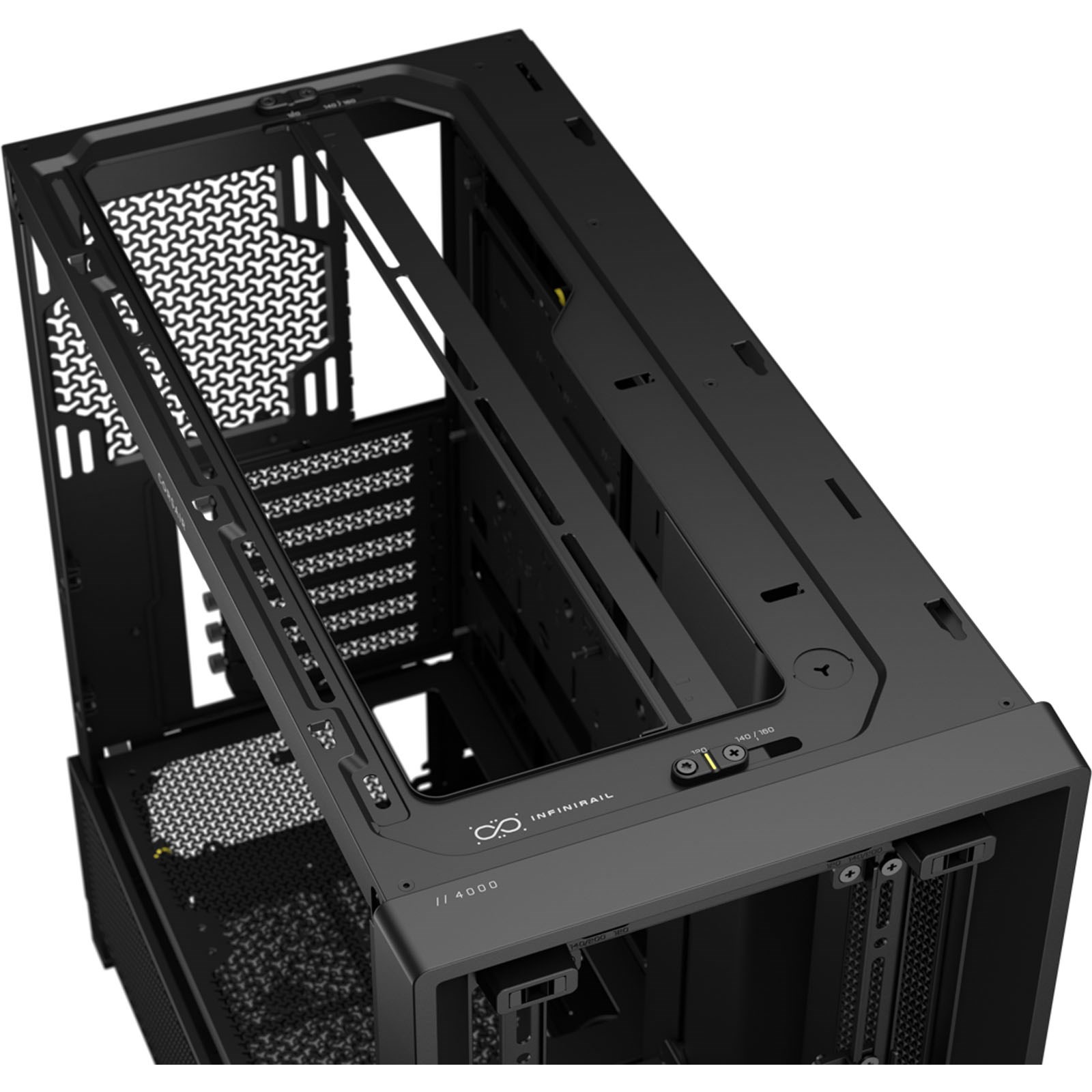 Corsair PC Case | Frame 4000D Modular | Black | Mid-Tower | Power supply included No - Image 8