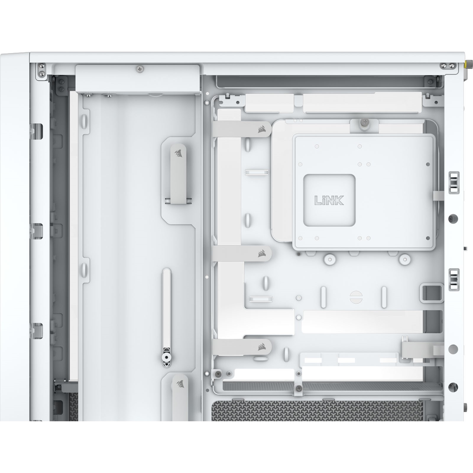 Corsair PC Case | Frame 4000D Modular | White | Mid-Tower | Power supply included No - Image 10