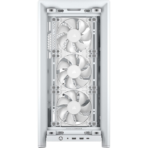 Corsair PC Case | Frame 4000D RS Modular | White | Mid-Tower | Power supply included No - Image 2