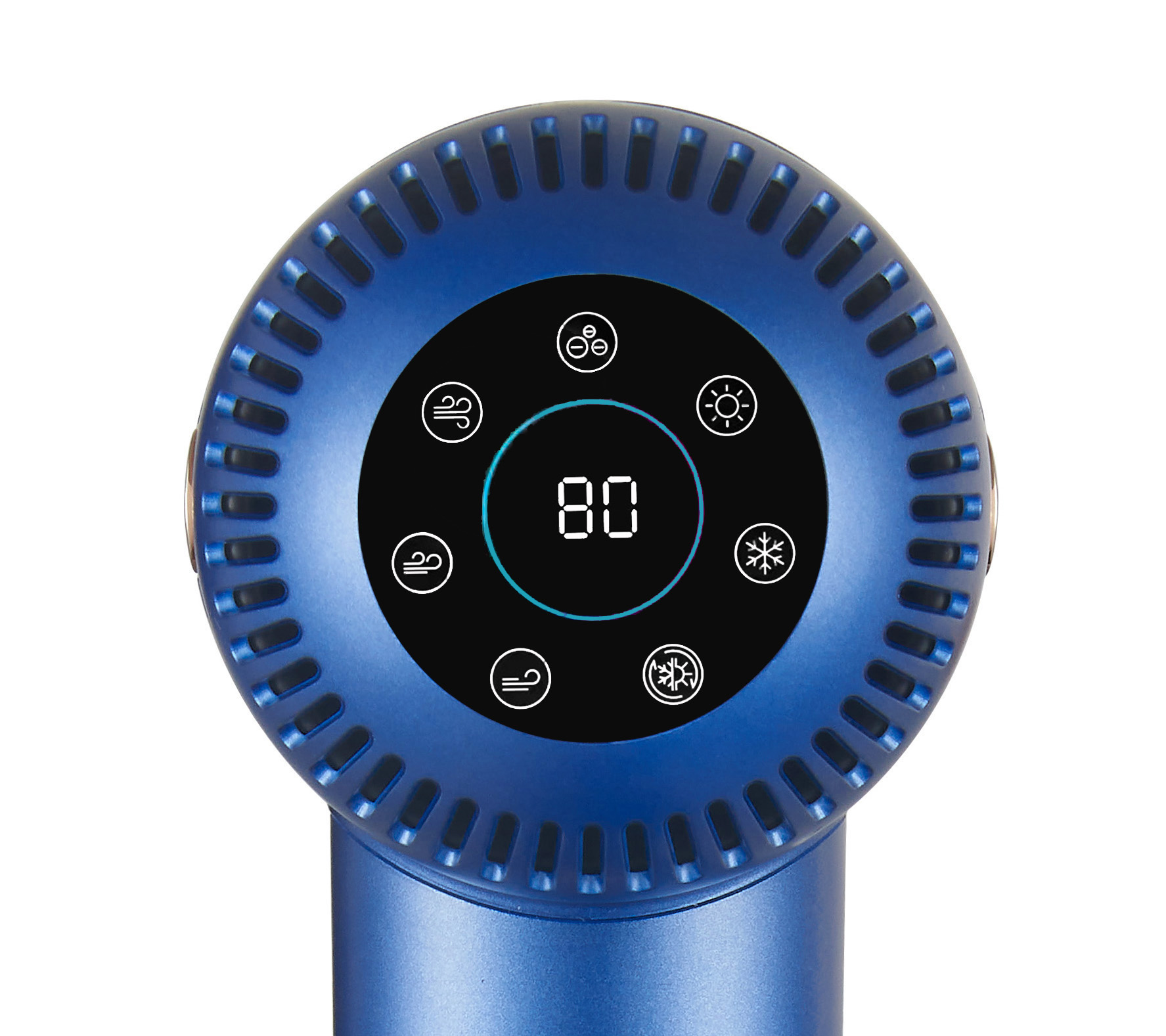 Adler Hair Dryer | AD 2271 SUPERSPEED | 1500 W | Number of temperature settings 6 | Ionic function | Diffuser nozzle | Blue - Image 9