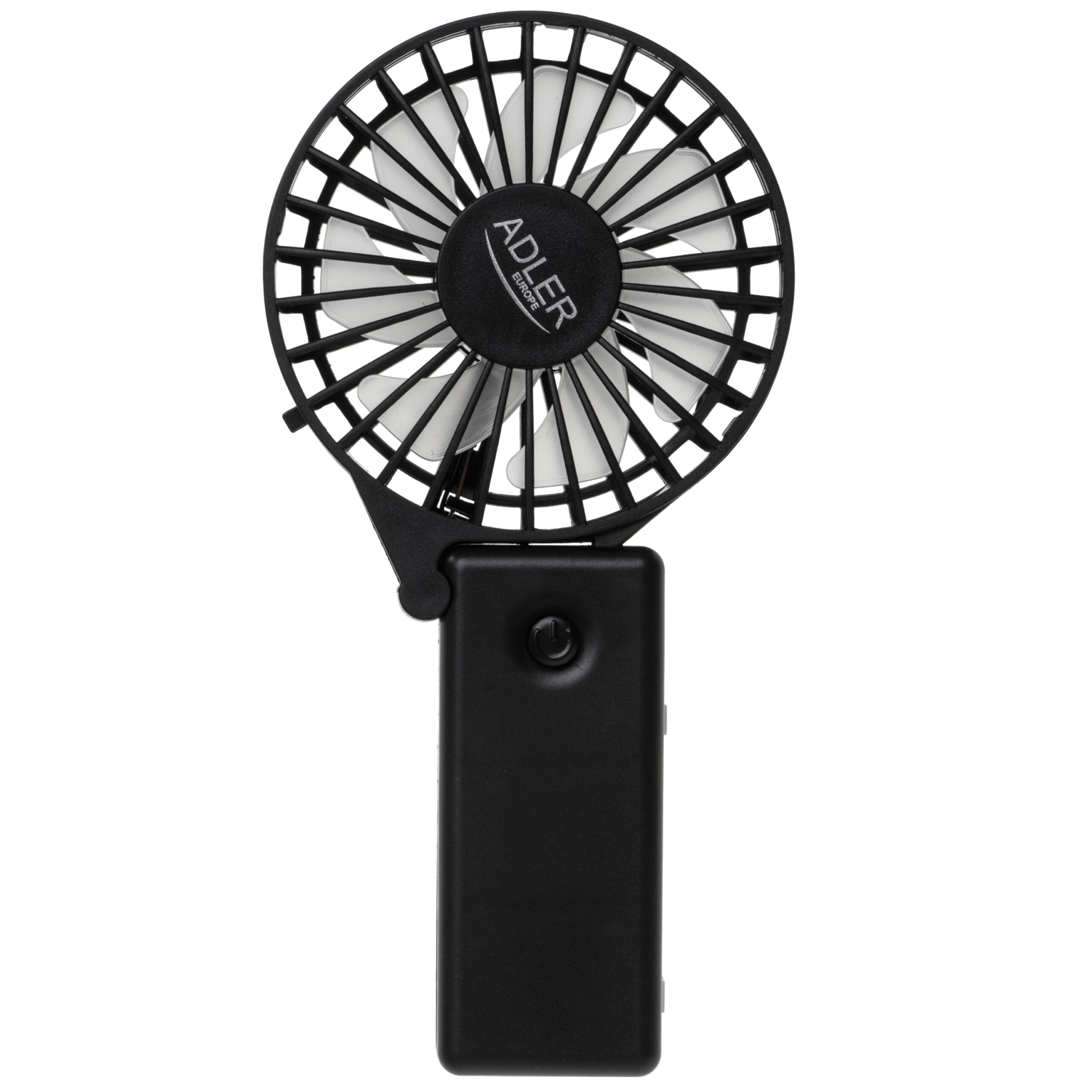 Adler Foldable mini fan | AD 7336 | Desk fan | Black | Diameter 6.5 cm | Number of speeds 1 - Image 2