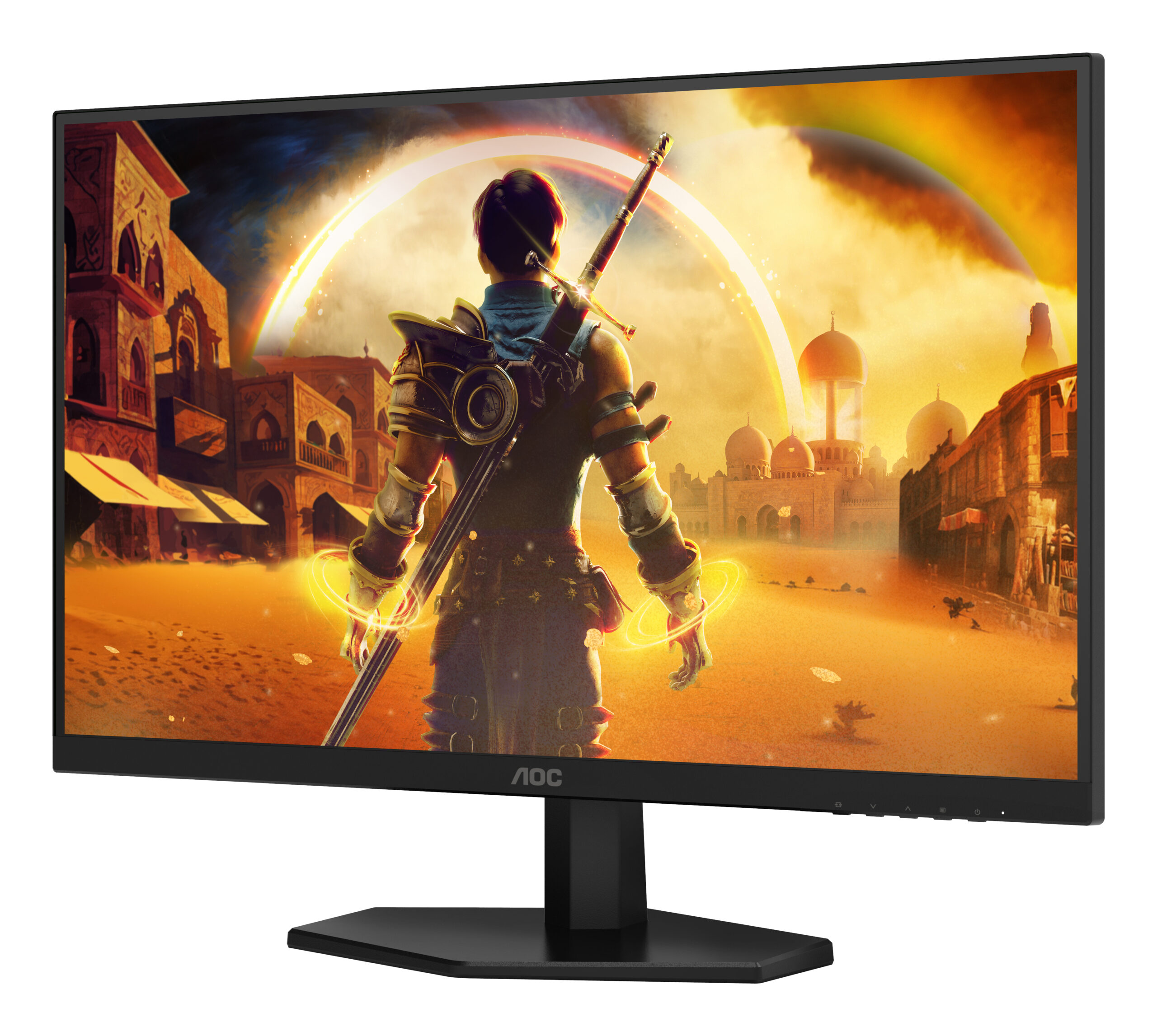 AOC | 27G42E | 27 " | IPS | FHD | 16:9 | 180 Hz | 1 ms | 1920 x 1080 pixels | 300 cd/m² | HDMI ports quantity 1 | Black - Image 4