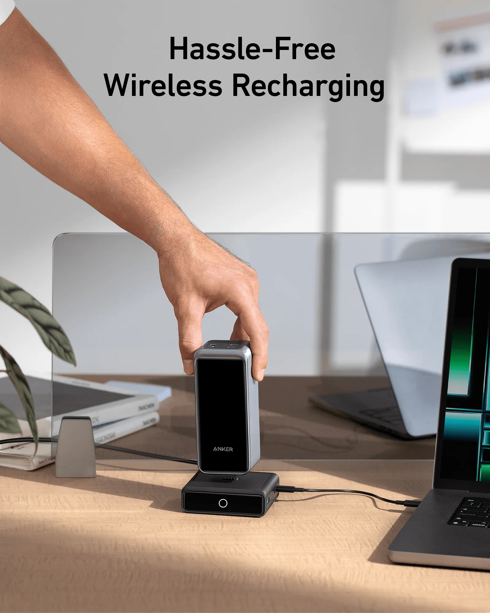 Anker Prime Charging Base for Power Bank, 100W | A1902311 | Black - Image 3