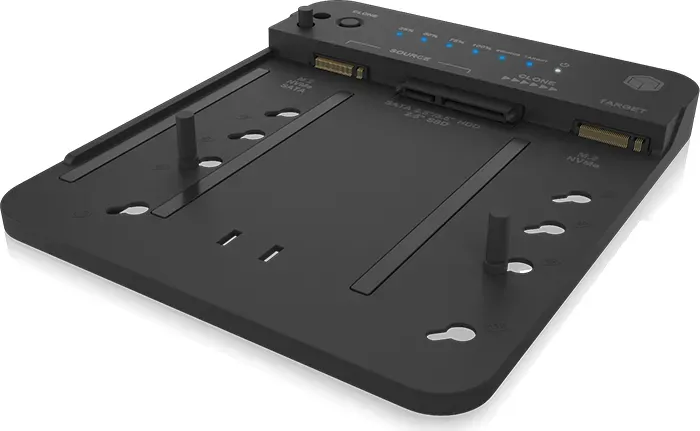 Raidsonic Icy Box Docking and Clone station for 2x M.2 NVMe SSD | IB-2913MCL-C31 - Image 4