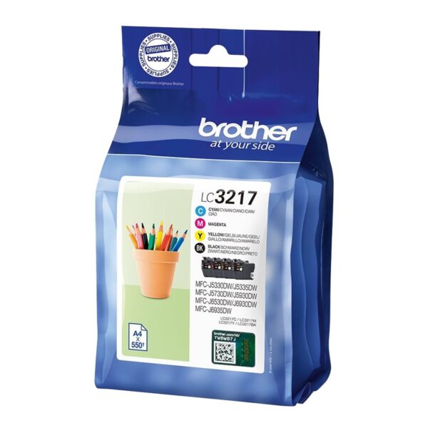 Brother LC3217 | Ink cartridge | Black/Yellow/Cyan/Magenta