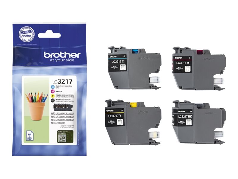 Brother LC3217 | Ink cartridge | Black/Yellow/Cyan/Magenta - Image 5