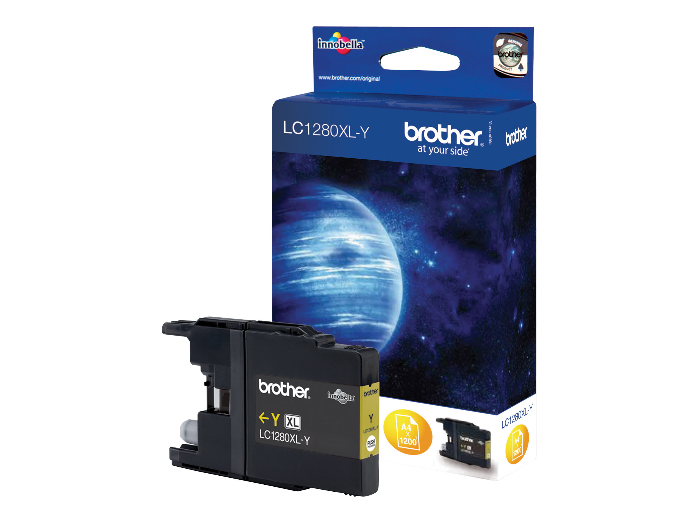 Brother LC1280XLY | Ink Cartridge | Yellow - Image 5