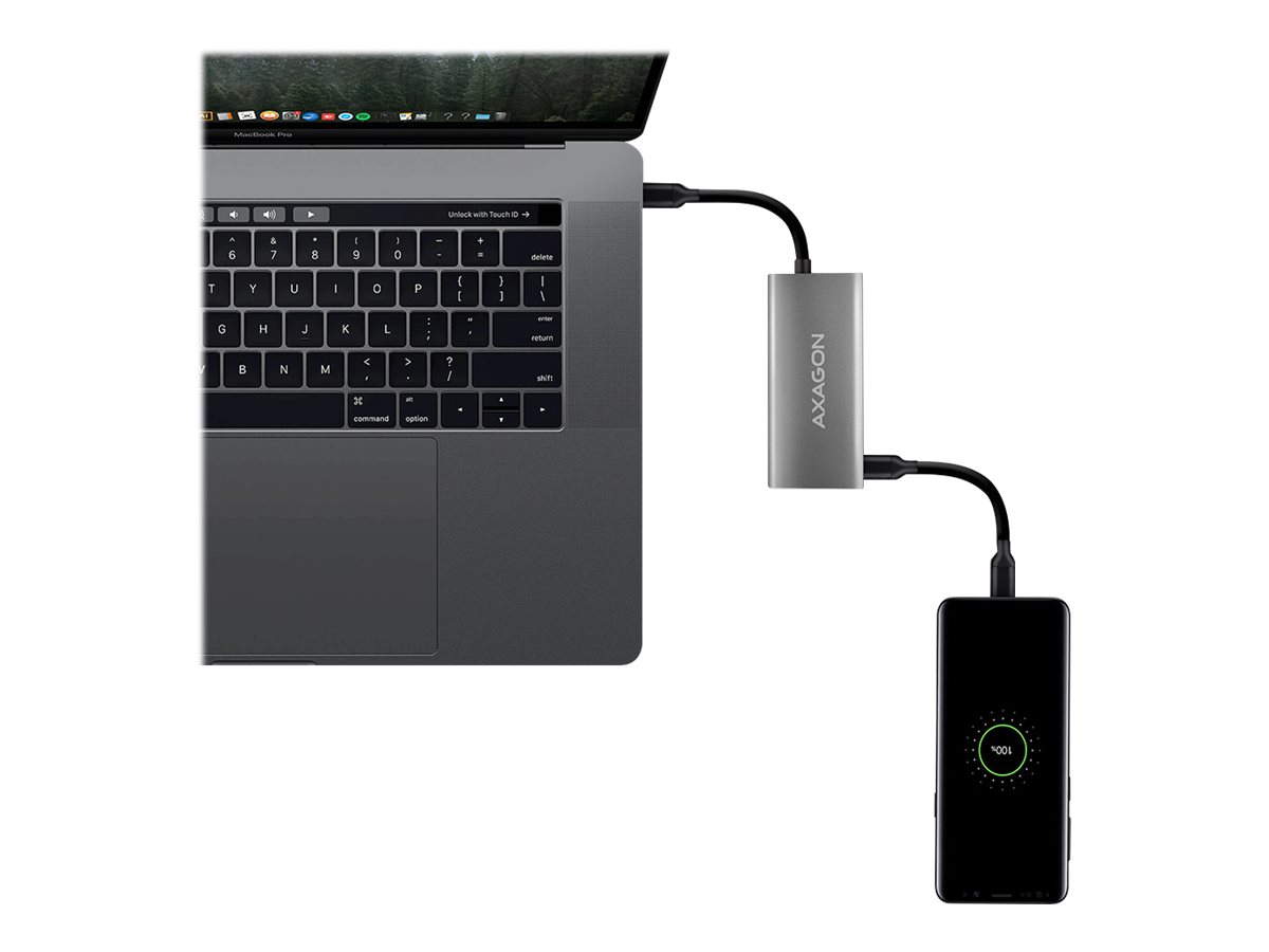 AXAGON SuperSpeed USB-C 10 Gbps SPEEDSTER 4 Hub | HMC-4G2 - Image 8