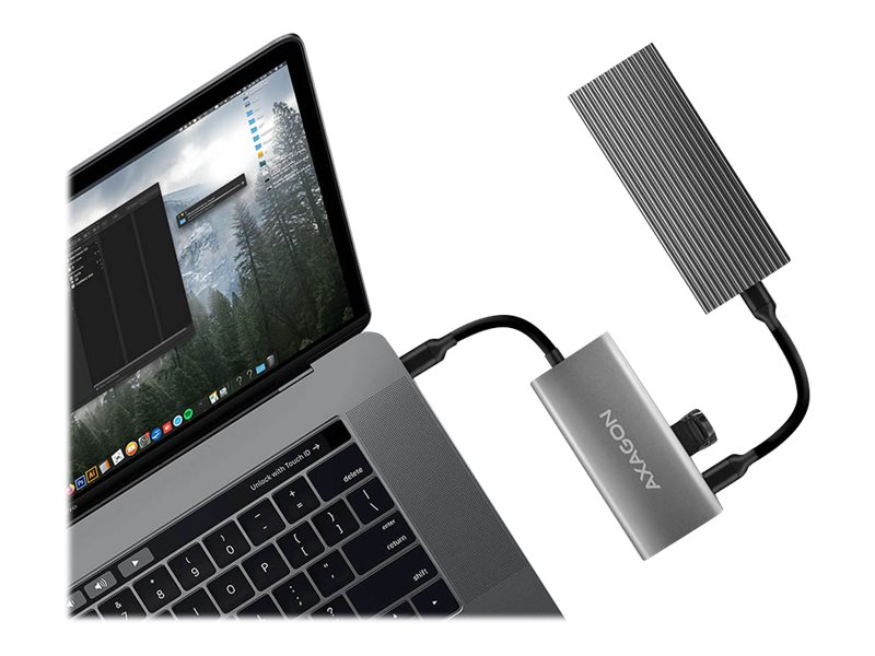 AXAGON SuperSpeed USB-C 10 Gbps SPEEDSTER 4 Hub | HMC-4G2 - Image 10