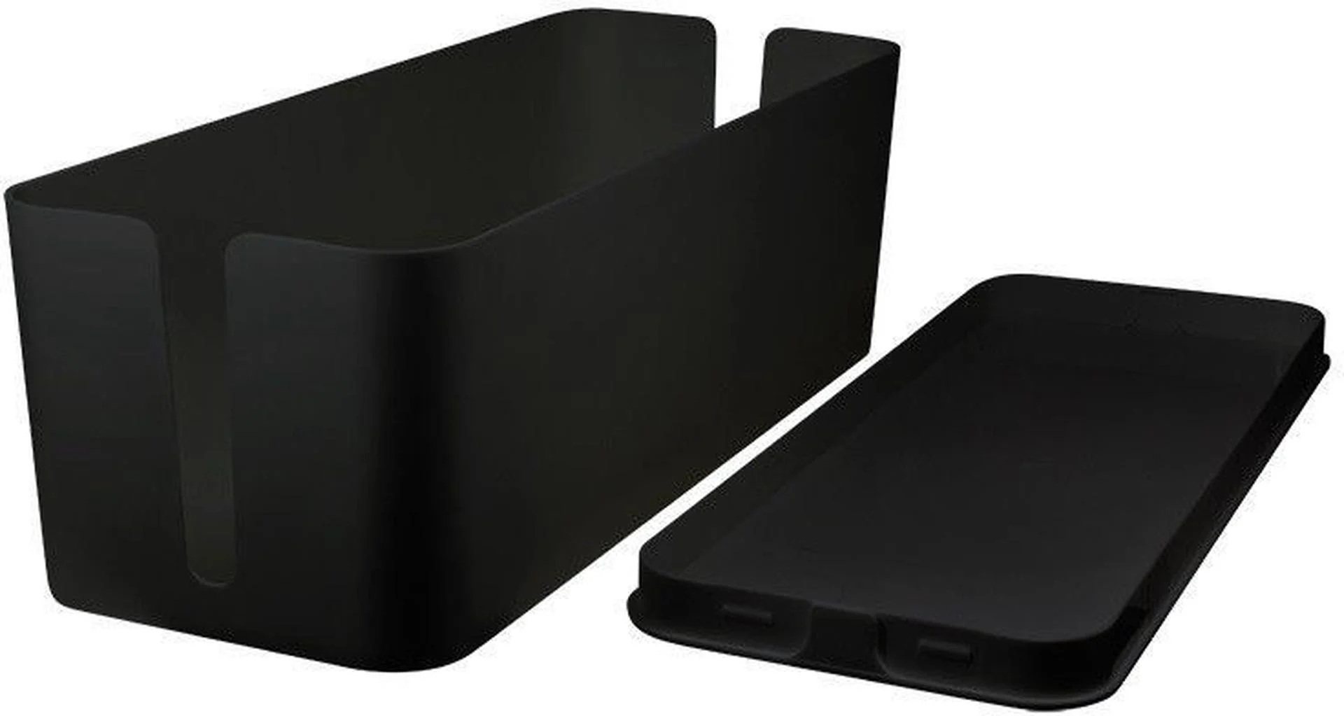 Logilink Cable Box, 407x157x133.5mm | KAB0062 | Black - Image 3