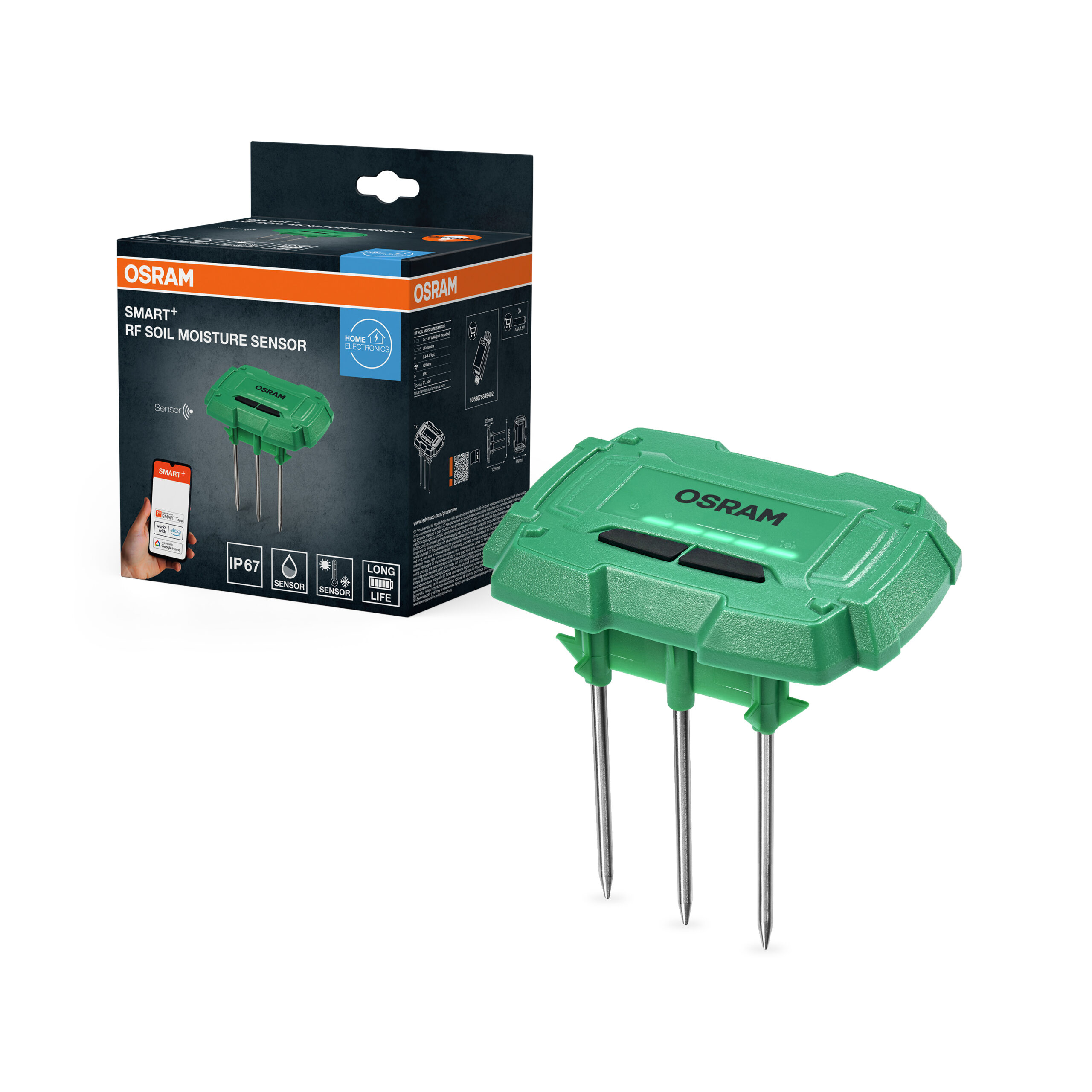 Osram SMART+ RF Soil Moisture Sensor | Green - Image 3