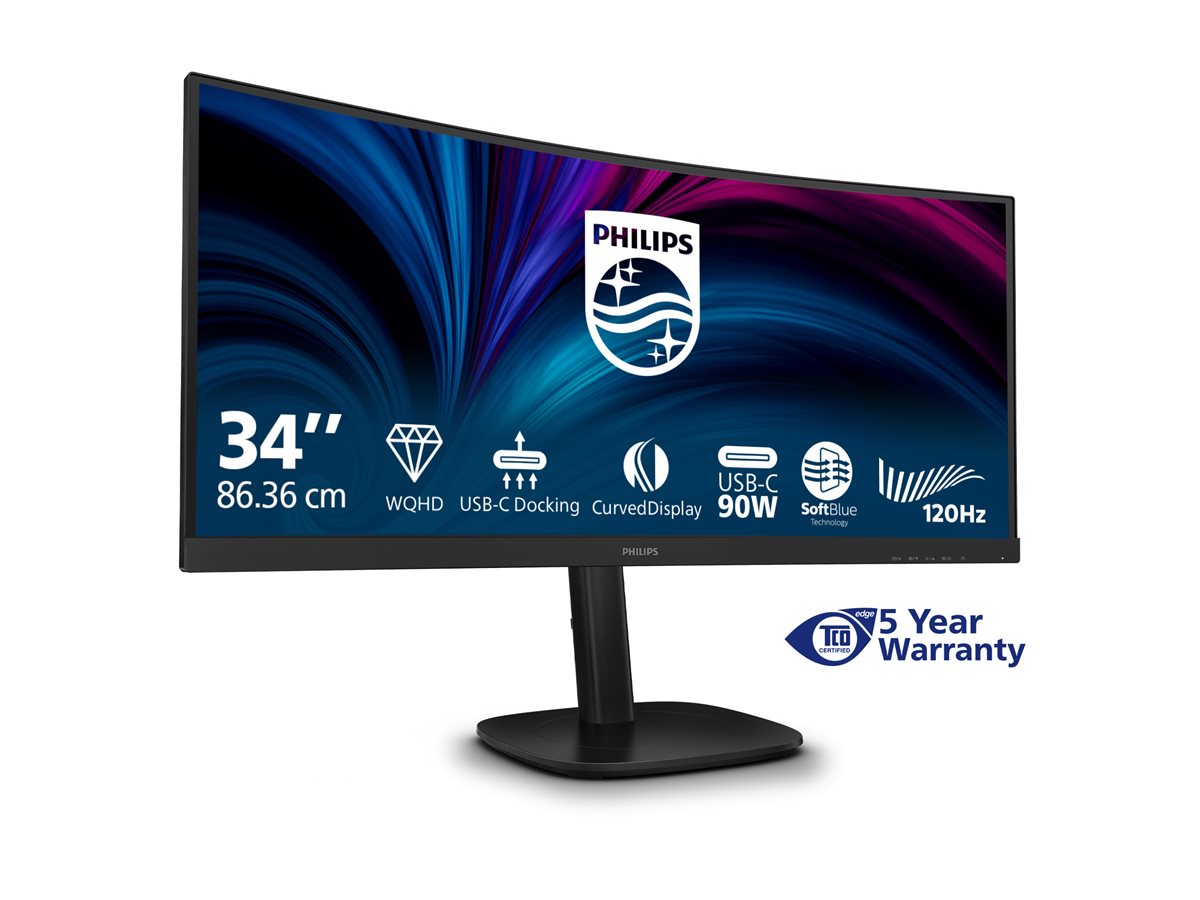 SALE OUT. Philips | 34B2U3600C/00 | 34 " | VA | 21:9 | 60 Hz | 4 ms | 3440 x 1440 pixels | 300 cd/m² | HDMI ports quantity 1 | Black - Image 11