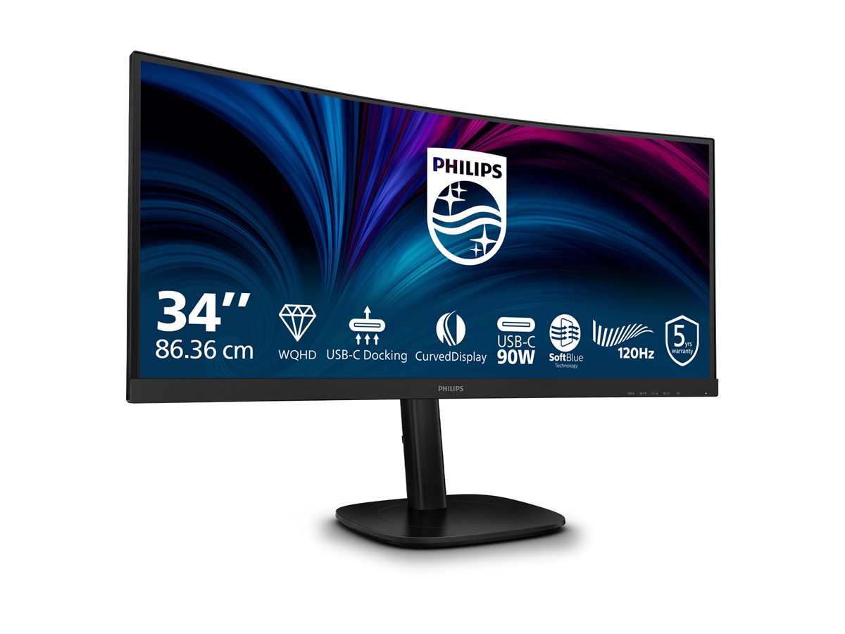 SALE OUT. Philips | 34B2U3600C/00 | 34 " | VA | 21:9 | 60 Hz | 4 ms | 3440 x 1440 pixels | 300 cd/m² | HDMI ports quantity 1 | Black - Image 12