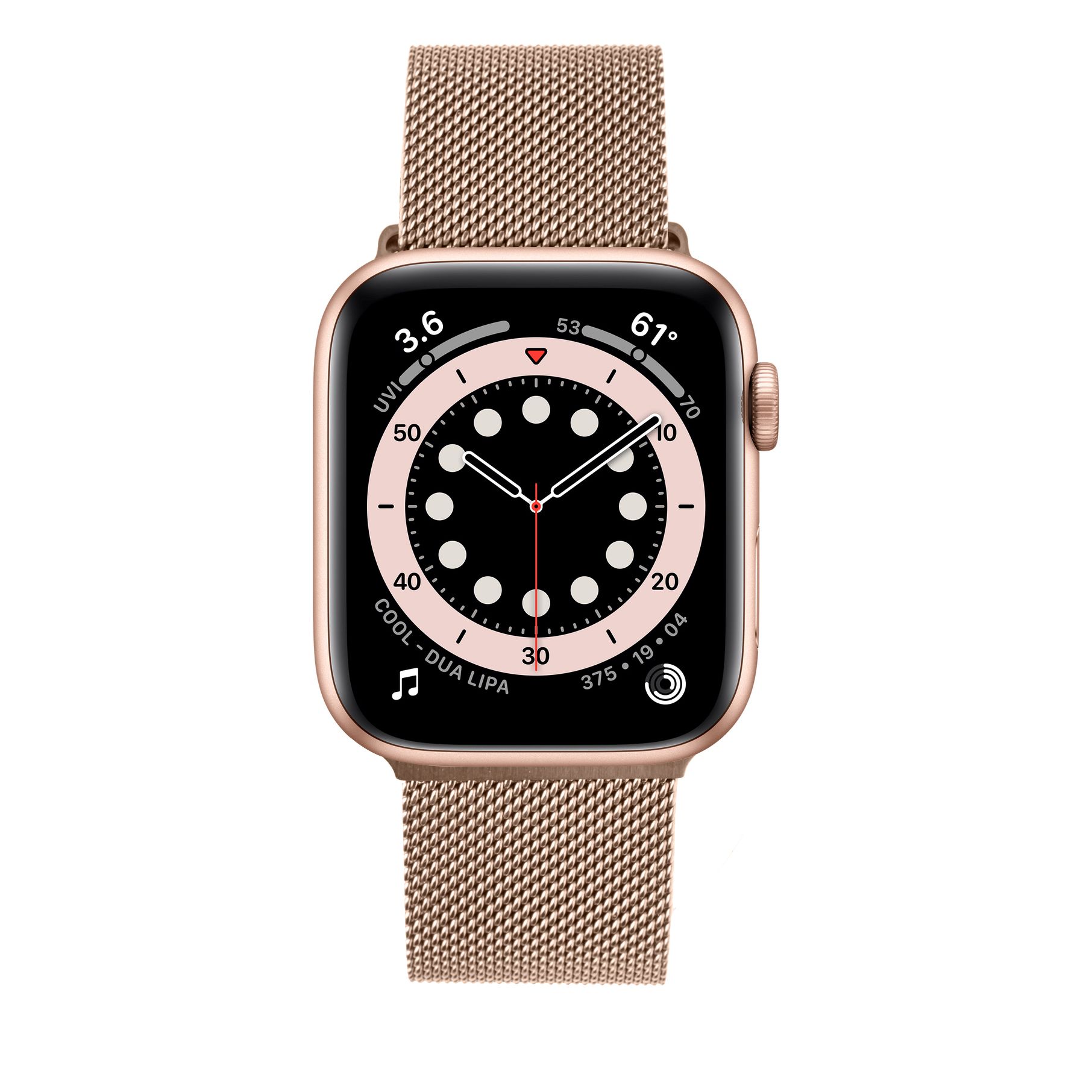 Fixed | Mesh Strap for Apple Watch 38/40/41mm | Rose gold - Image 3