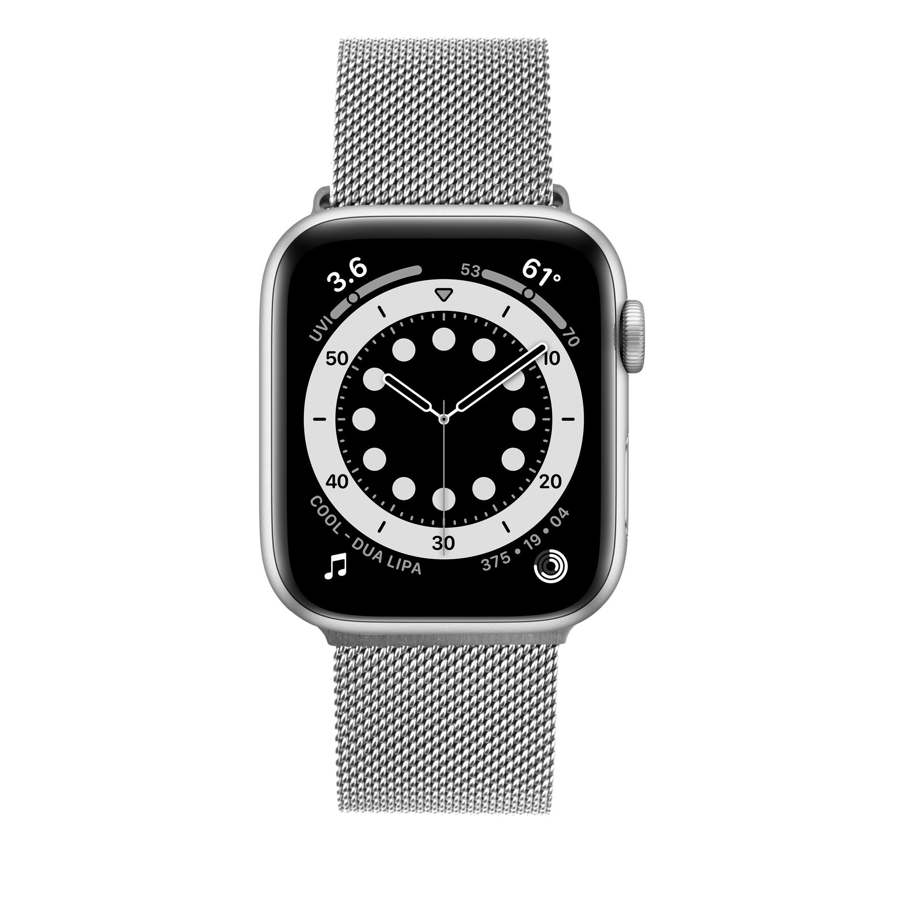 Fixed | Mesh Strap for Apple Watch 38/40/41mm | Silver - Image 4