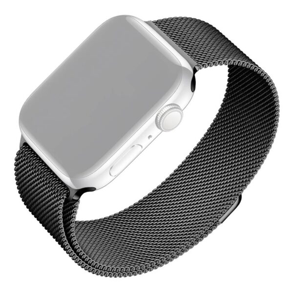 Fixed | Mesh Strap for Apple Watch 42/44/45/46/49mm | 42 mm, 44 mm, 45 mm, 46 mm, 49 mm | Black