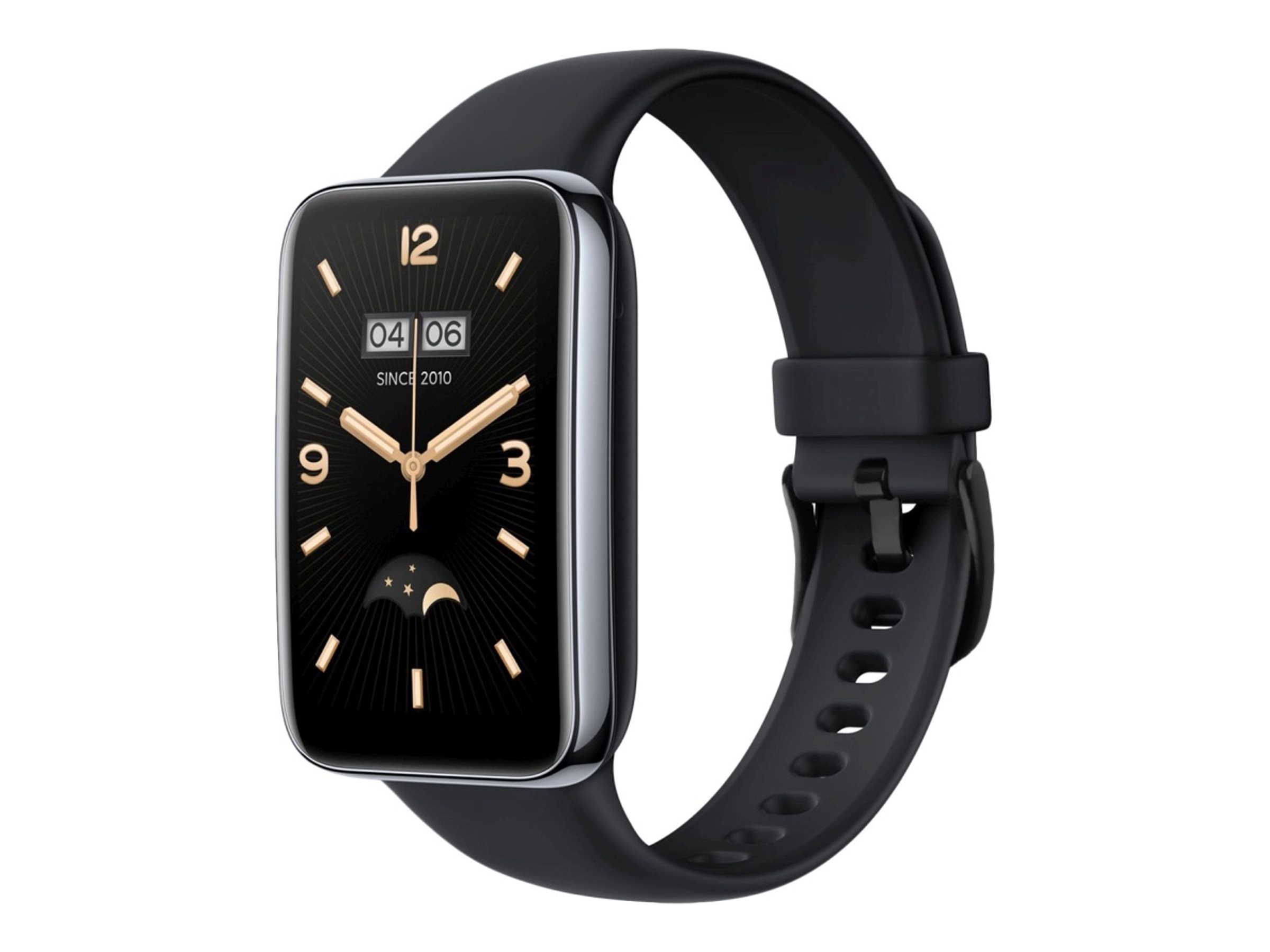 Fixed | Silicone Strap for Xiaomi Mi Smart Band 7 Pro | Black - Image 2