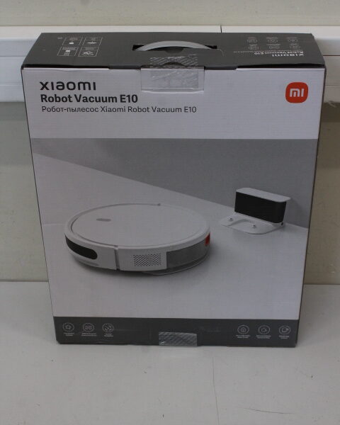 SALE OUT. Xiaomi Robot Vacuum E10 EU | SALE OUT. SALE OUT. Xiaomi | Robot Vacuum | E10 EU | Wet&Dry | Dust capacity 0.4 L | White | USED, WITHOUT MANUALS