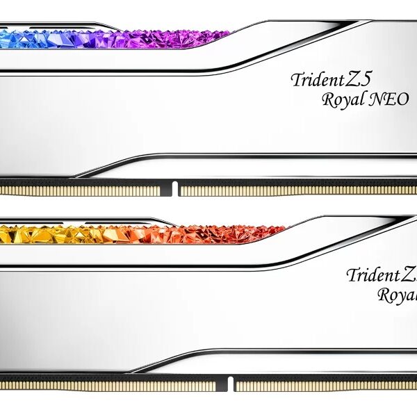 G.Skill Trident Z5 Royal Neo | 32 (2x16GB) GB | DDR5 | 7200 MHz | PC/server | Registered No | ECC No