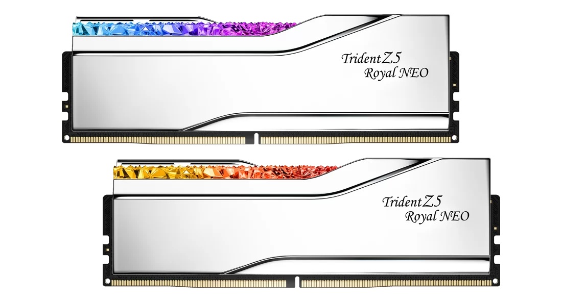 G.Skill Trident Z5 Royal Neo | 32 (2x16GB) GB | DDR5 | 7200 MHz | PC/server | Registered No | ECC No