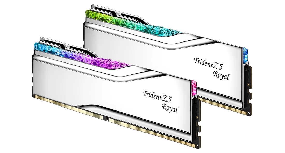 G.Skill Trident Z5 Royal | 32 (2x16GB) GB | DDR5 | 6400 MHz | PC/server | Registered No | ECC No